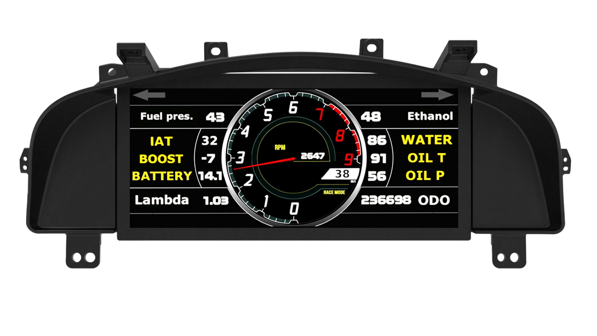 display:Powertune 10.4" Ultrawide Dash V5