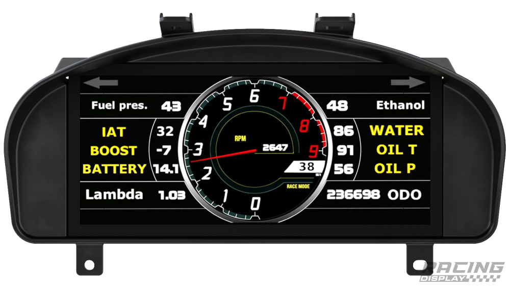 display:PowerTune 10" Ultrawide