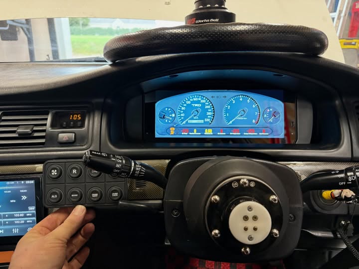 Haltech UC10 Digital Dash Cluster Mount for Toyota Chaser 6th Gen JZX100