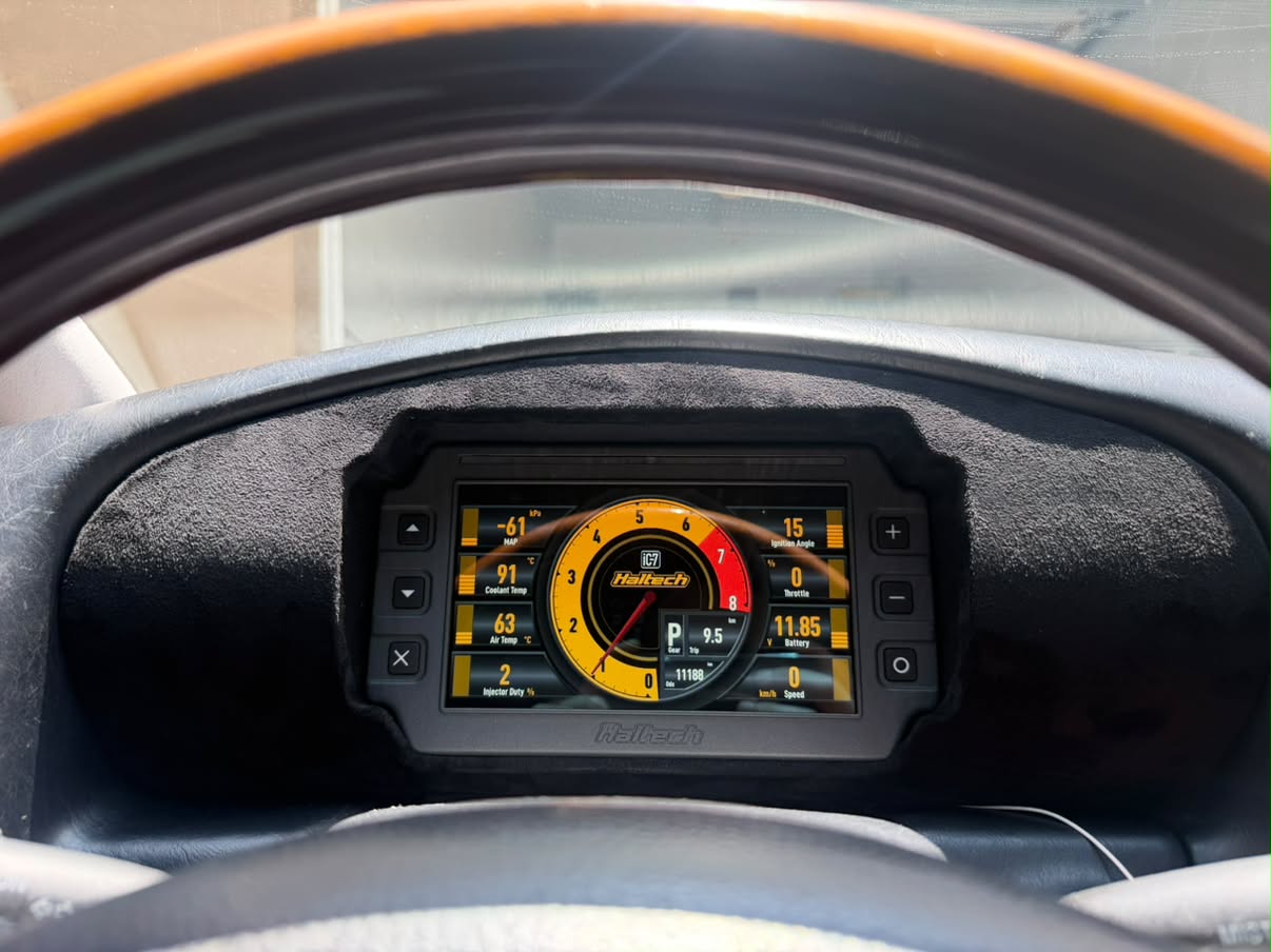 Haltech IC-7 Dash Cluster Mount for Toyota Aristo 2JZ JZS161