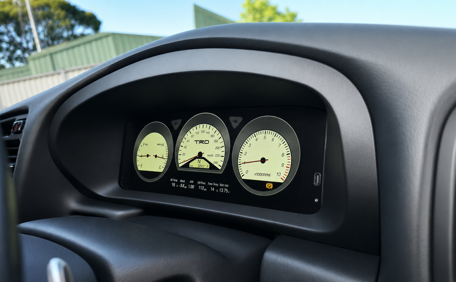 Haltech UC-10 Dash Cluster Mount for Lexus GS300 JZS161