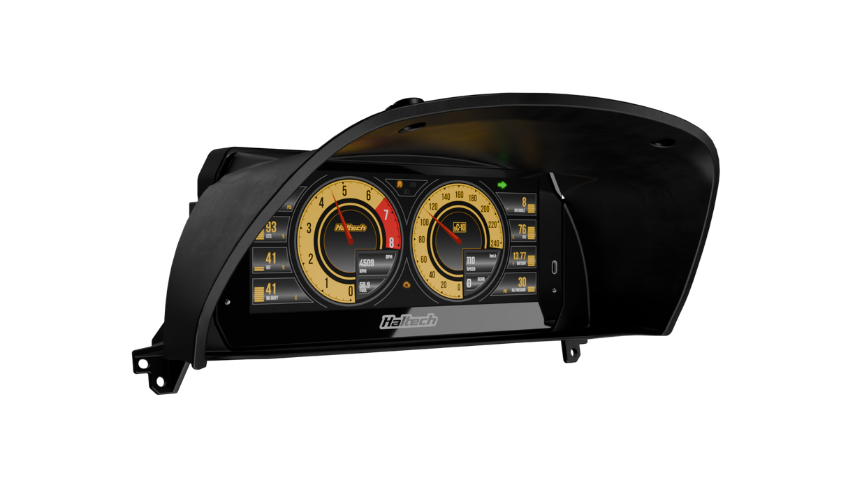 Toyota Soarer Z30 Dash Cluster Mount for Haltech UC-10 Display