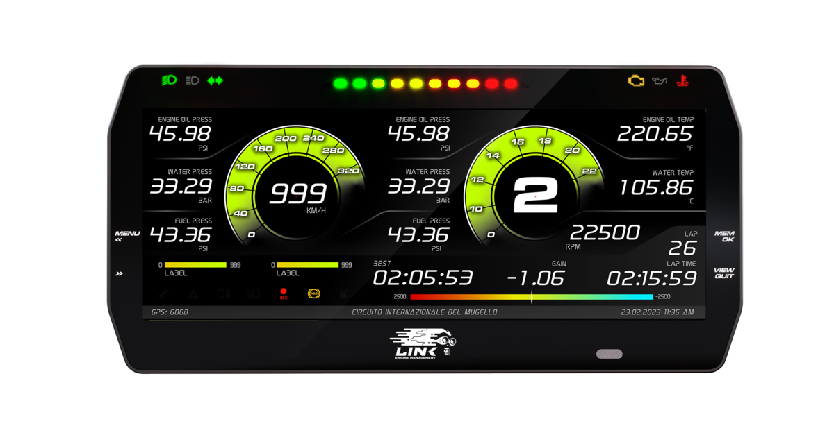 Link MXT Strada 10" Dash Display – Street Edition