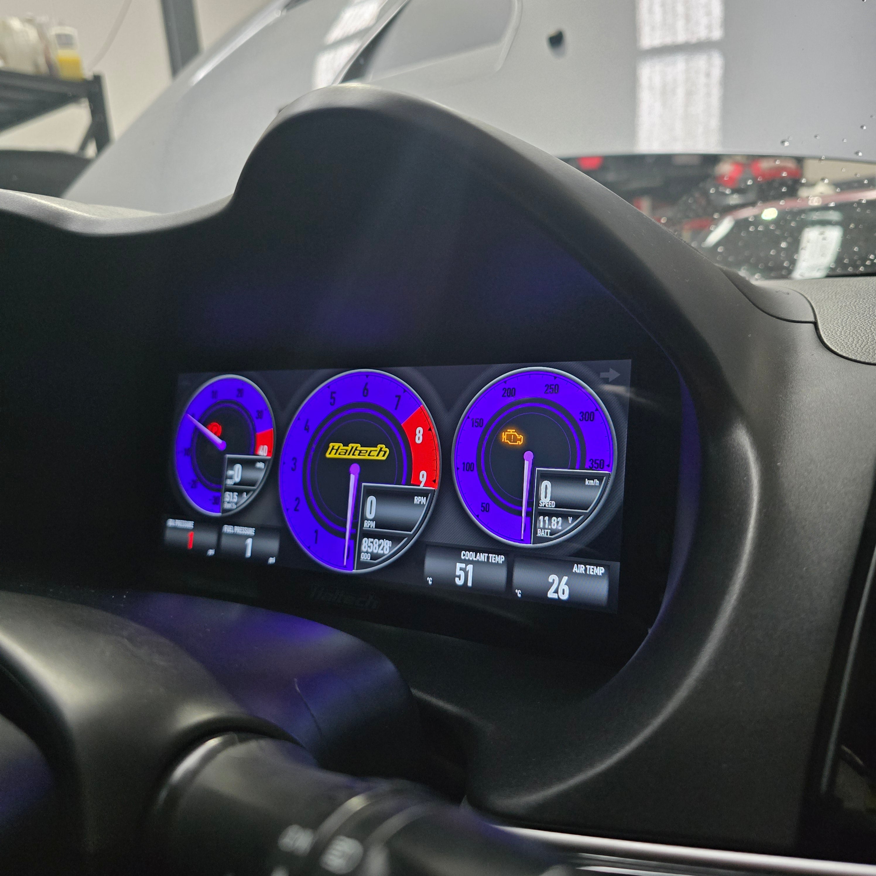 Haltech UC-10 Dash Cluster Mount for Mitsubishi Lancer Evolution X