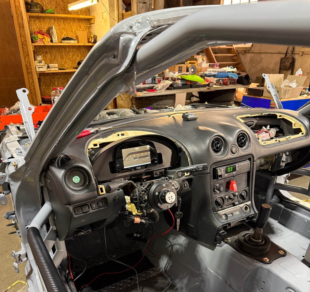 AiM/Link MXS Dash Cluster Mount for Mazda MX-5 Miata NA NB