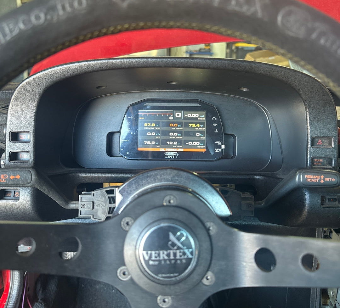 AiM/Link MXS Dash Cluster Mount for Mazda RX-7 FC 2nd Gen