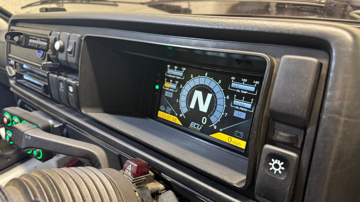 ECU Master ADU7 Dash Cluster Mount for VW Golf / Jetta MK2