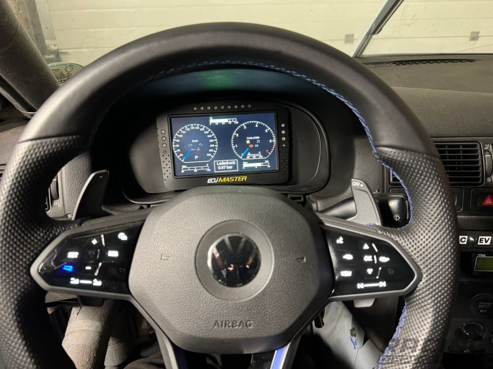 ECU Master ADU7 Dash Cluster Mount for VW Golf / Jetta MK4