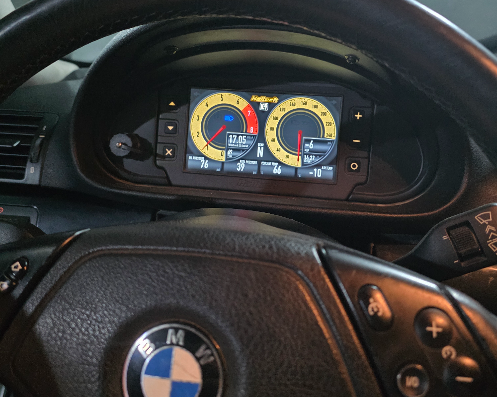 Haltech IC-7 Dash Cluster Mount for BMW E46