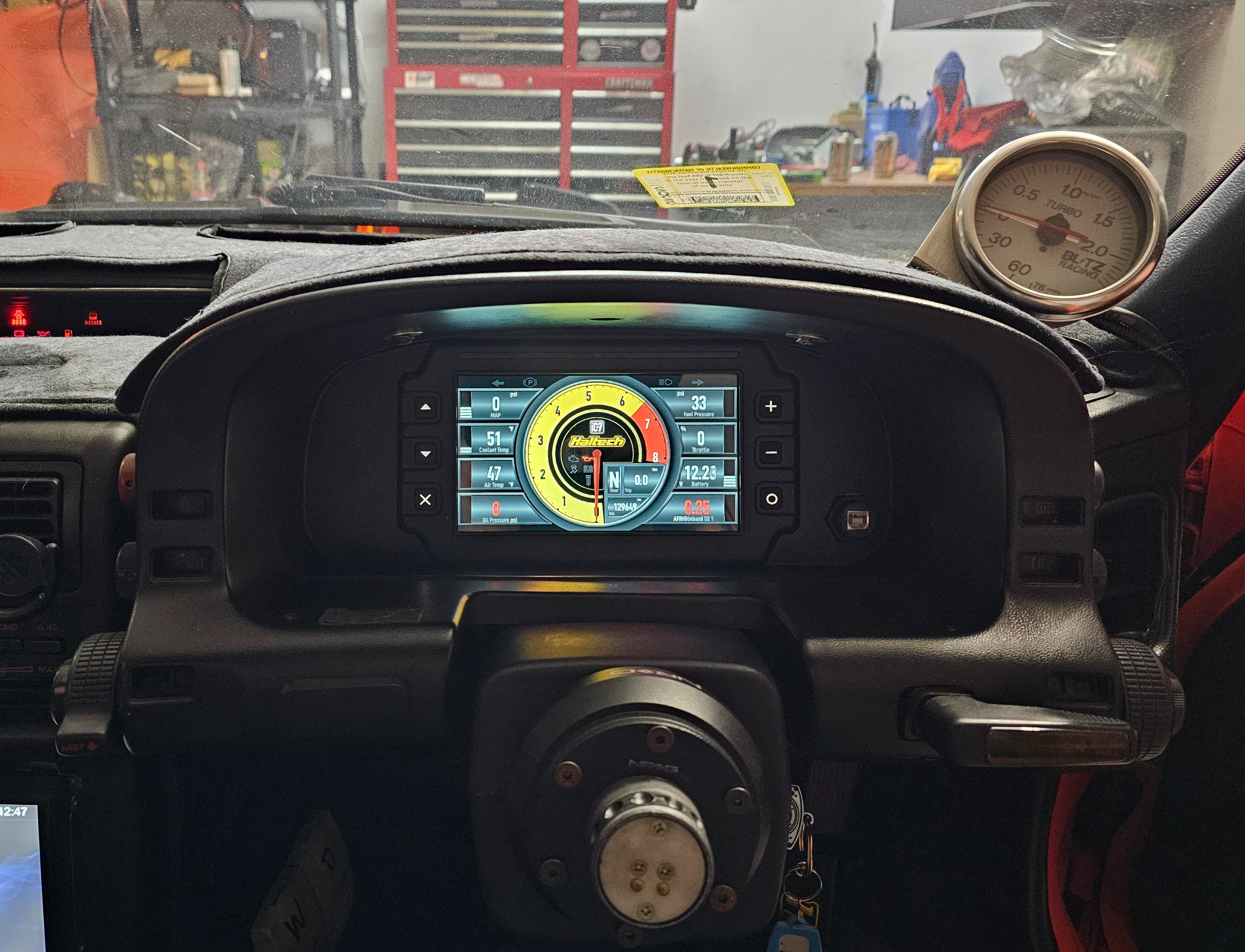 Haltech IC-7 Dash Cluster Mount for Mazda RX-7 FC 2nd Gen
