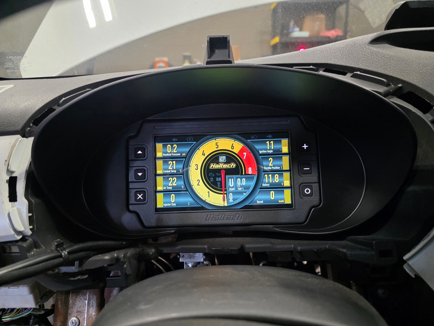 Haltech IC-7 Dash Cluster Mount for Subaru Impreza WRX STI GR & GV