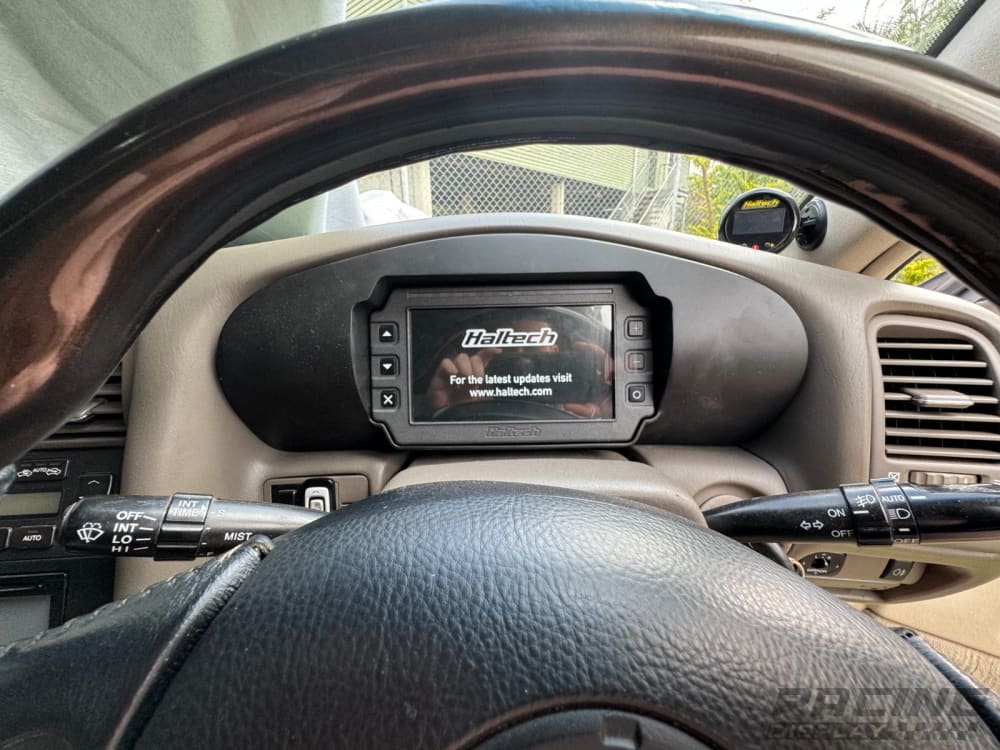 Haltech IC-7 Dash Cluster Mount for Toyota Aristo 2JZ JZS161