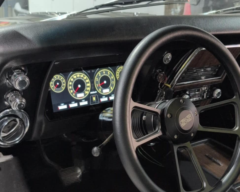 Haltech UC-10 Dash Cluster Mount for Chevrolet Camaro 1st Gen