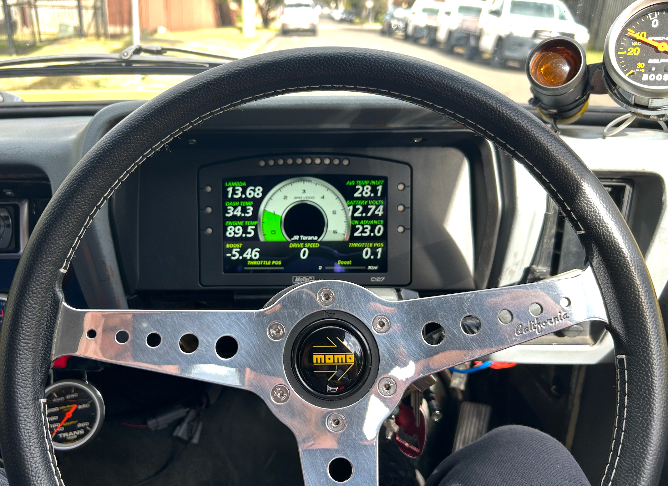 MoTec C127 Dash Cluster Mount for Holden Torana UC