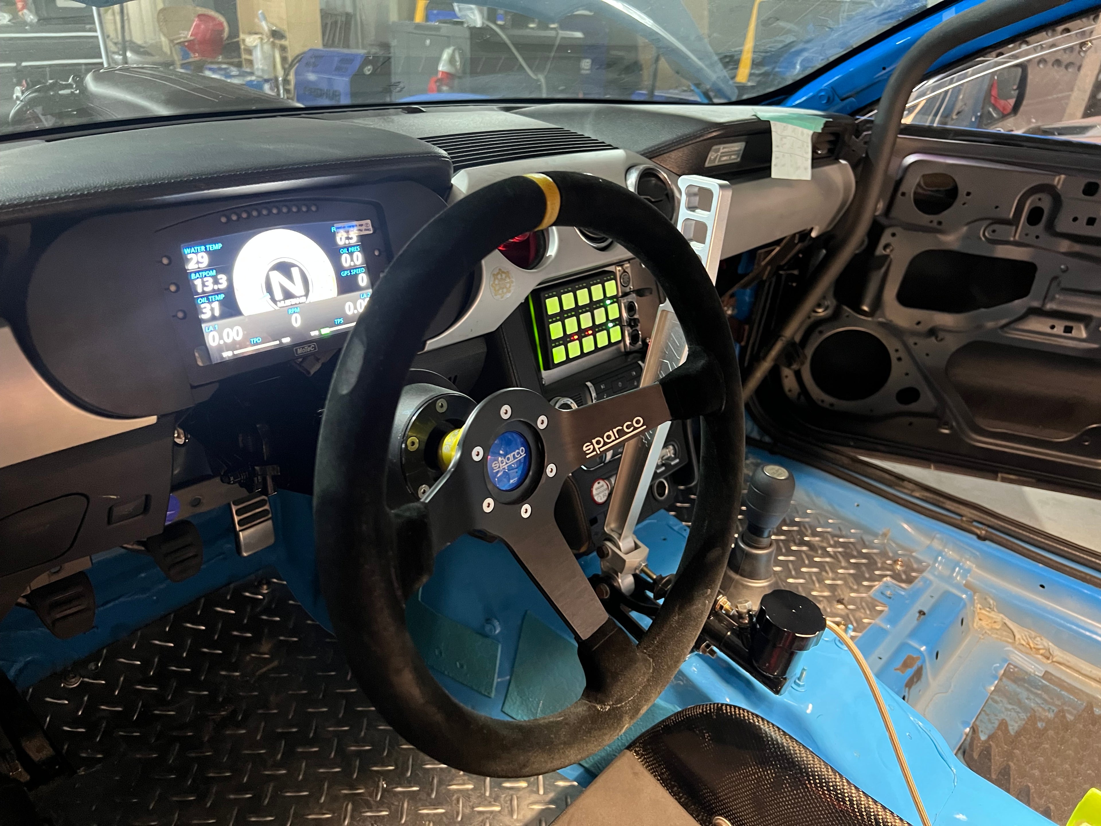 MoTec C127/C187 Dash Cluster Mount for Ford Mustang S550