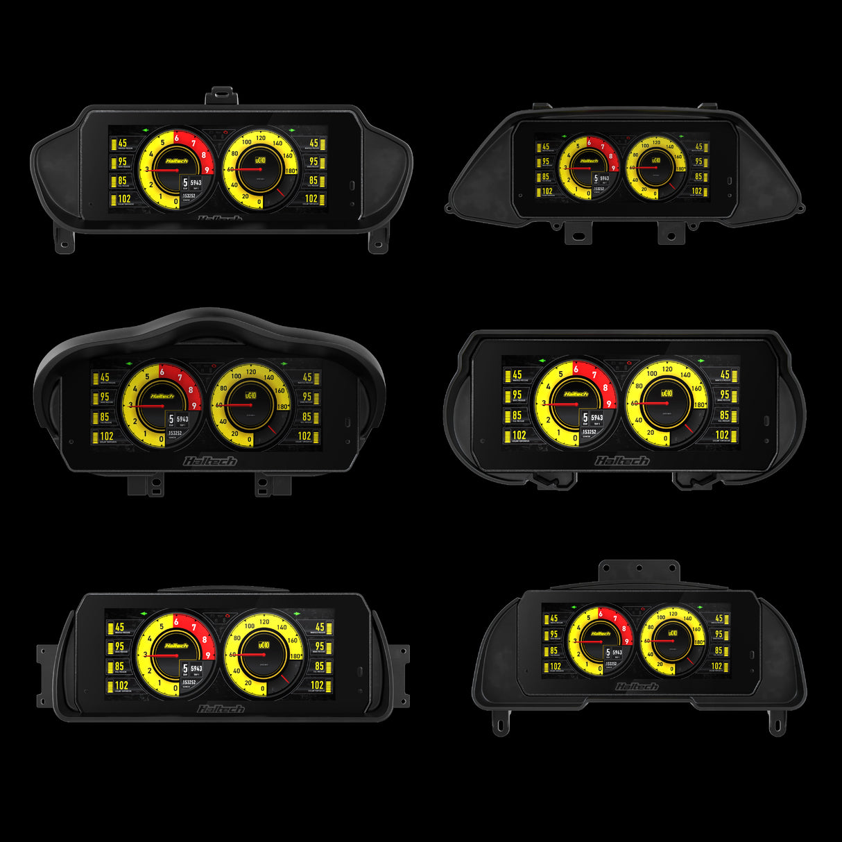 Dash Cluster Mount for Haltech UC-10 Display