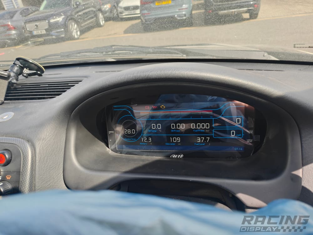 AiM/Link MXT 10" Dash Cluster Mount for Honda Civic EK 6th Gen
