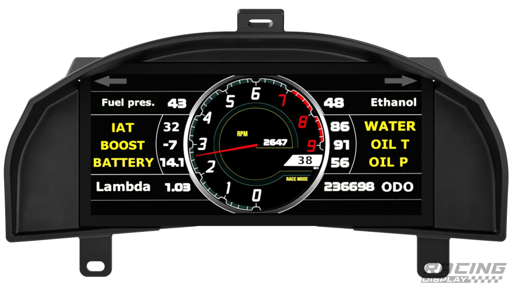 display:PowerTune 10" Ultrawide